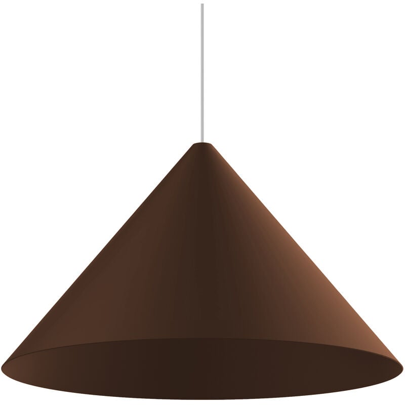 foto del prodotto pinocchio sospensione, 1x e27, max 42w, metallo, marrone corten, d.50cm lumicom
