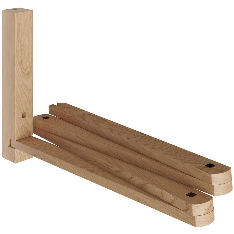 immagine 0 del prodotto pinocchio xl, supporto a muro regolabile in legno per lampade a parete