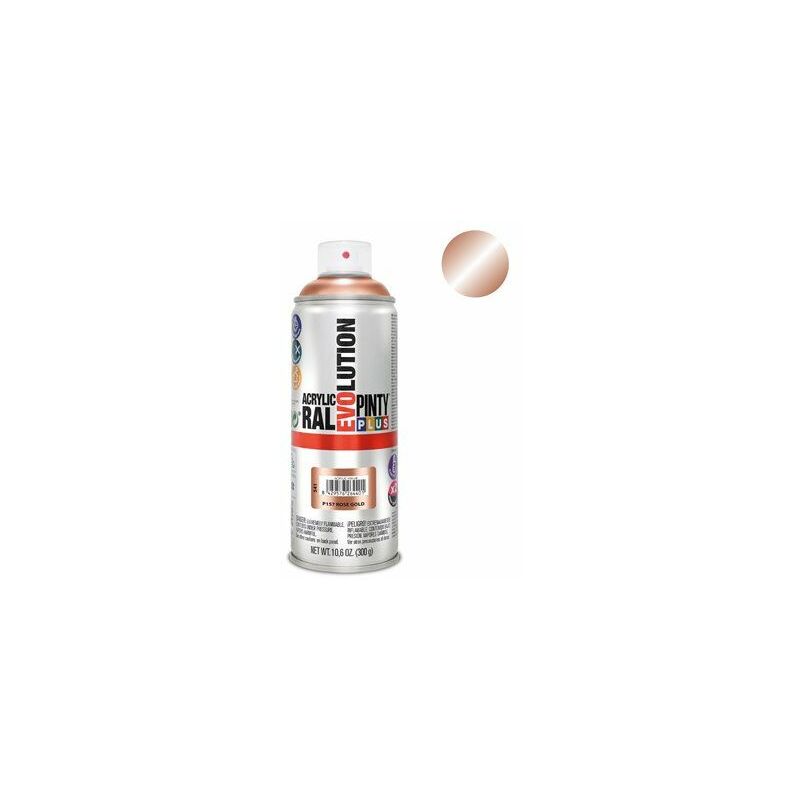 foto del prodotto pintyplus vernice spray evolution oro rosa metallizzato 520cc p157