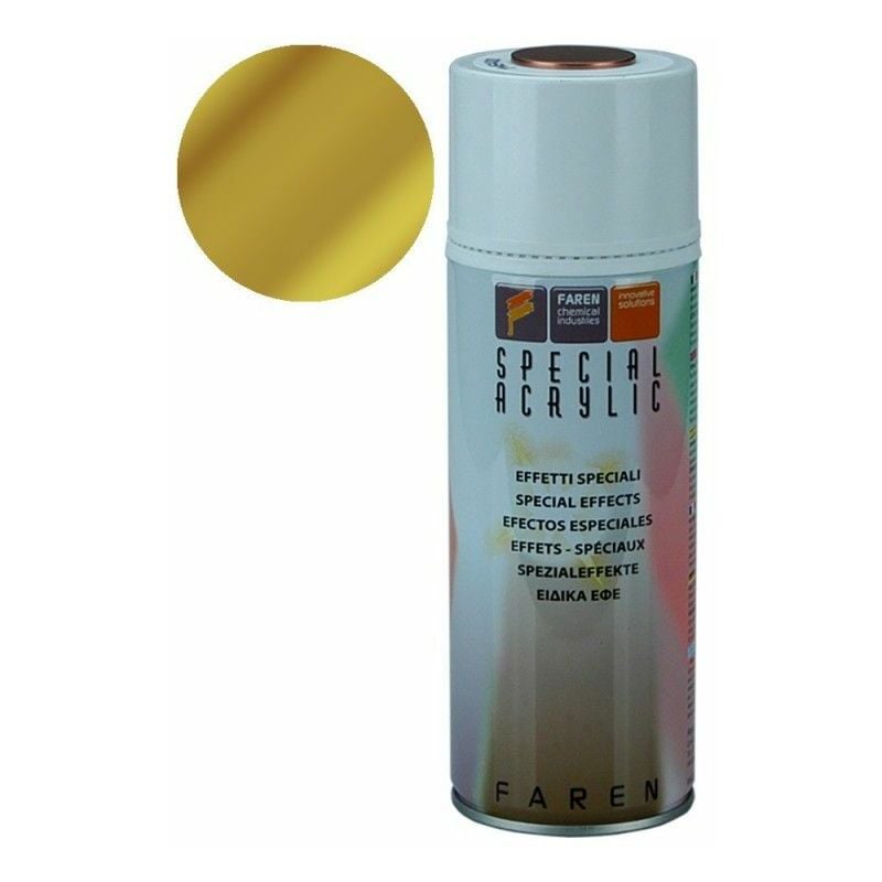 foto del prodotto pintyplusart craft vernice spray 520cc effetto cromo oro c151