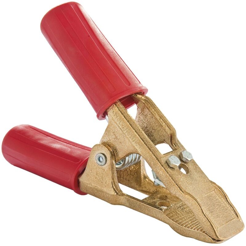 foto del prodotto pinza 1000a rossa per cavo di batteria