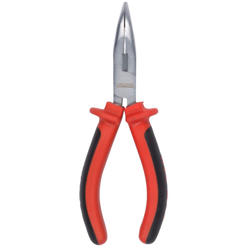foto del prodotto pinza a bec lungo curvo 150 mm kreator