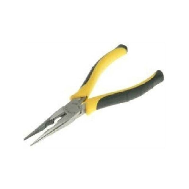 foto del prodotto pinza a becchi lunghi 150mm manici antiscivolo 089869 - stanley