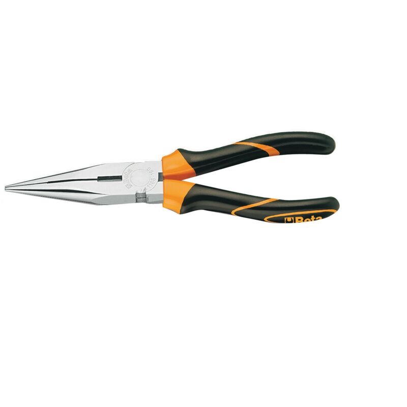 foto del prodotto pinza a becchi mezzotondi diritti - lunghezza 160 mm