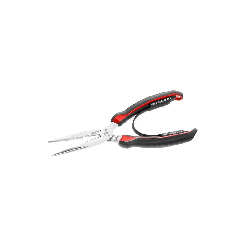 foto del prodotto pinza a becchi mezzotondi fini per tagliare filo 200 mm facom 183ae.20cpe