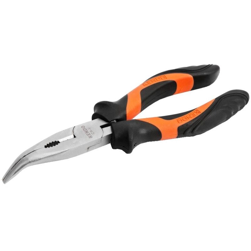 foto del prodotto pinza a becchi mezzotondi piegati kendo 160 mm