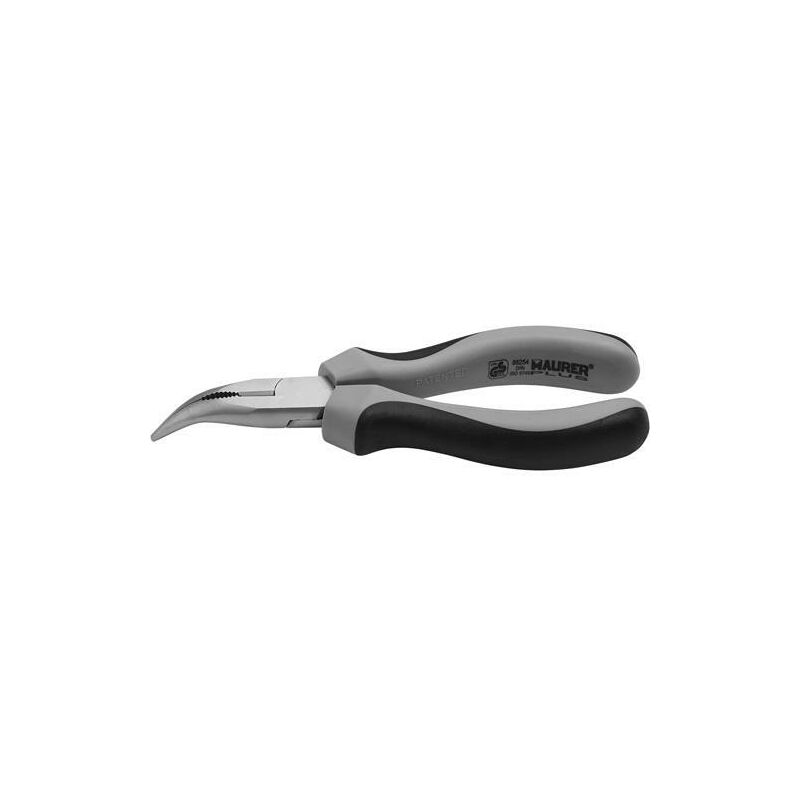 foto del prodotto pinza a becchi semitondi curvo maurer 200 mm 22338 