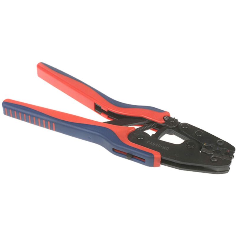 foto del prodotto pinza a crimpare per puntali pinza a crimpare manuale a cricchetto
