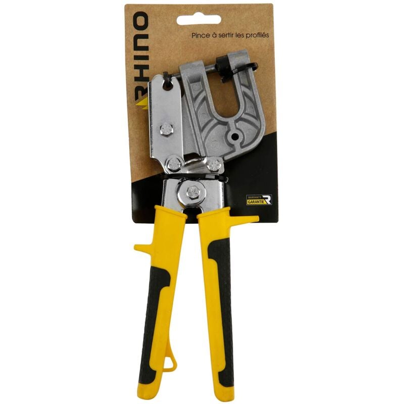 foto del prodotto pinza a crimpare, pinza per binario in cartongesso consente di crimpare i montanti e le guide in cartongesso speciale piastra alta qualit 