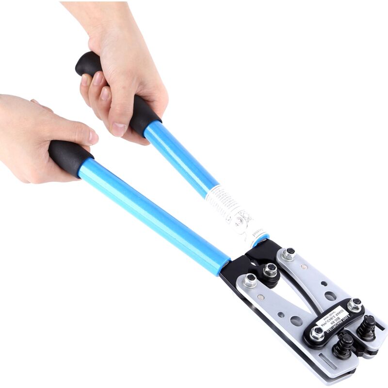 foto del prodotto pinza a crimpare professionale da 6 50 mm pinza a crimpare esagonale capocorda per batteria eosnow