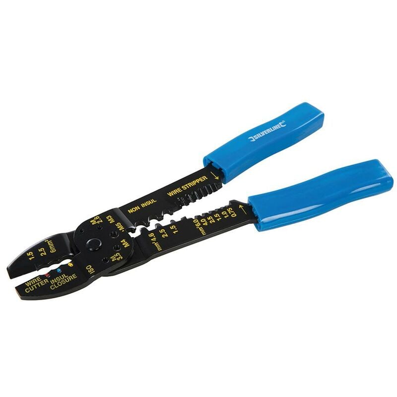 foto del prodotto pinza a crimpare spellacavi 230 mm