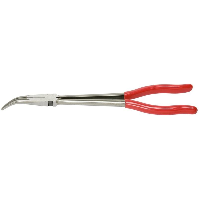 foto del prodotto pinza a punte mezzotonde,piegate a 45 ,extra lunga,270mm
