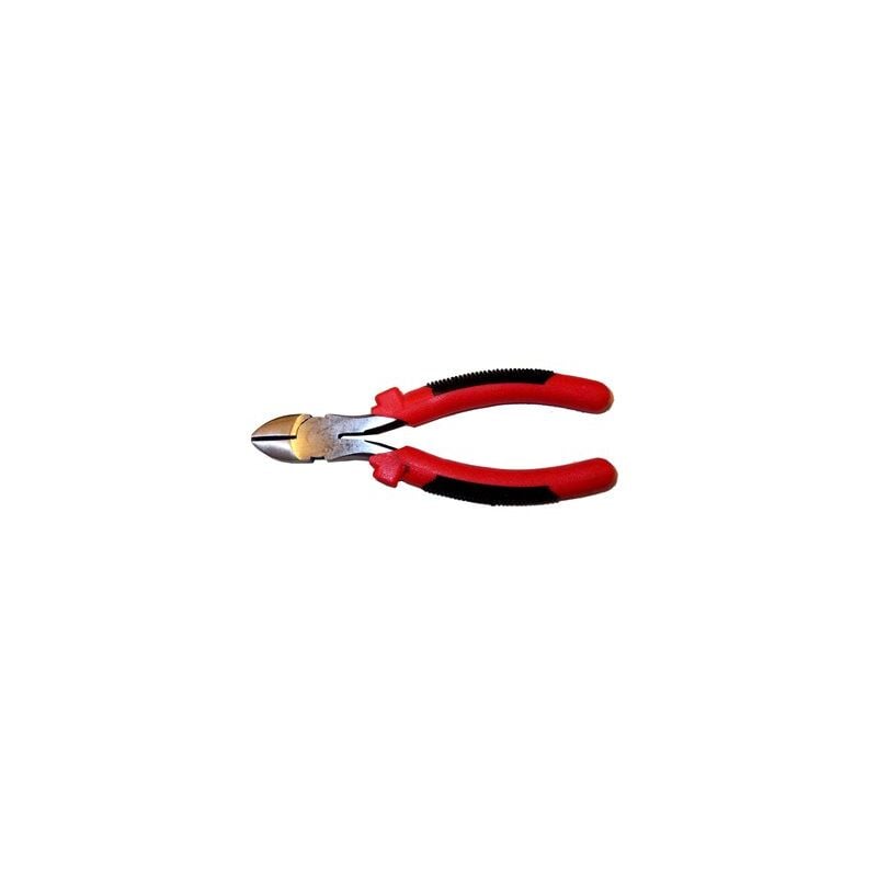 immagine 0 del prodotto pinza a taglio diagonale 6,5 manico nero e rosso c0014