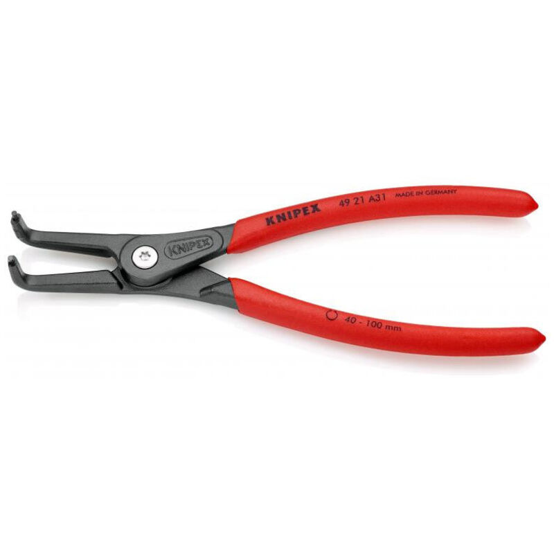 foto del prodotto pinza angolata knipex per anelli di sicurezza esterni su alberi 40-100