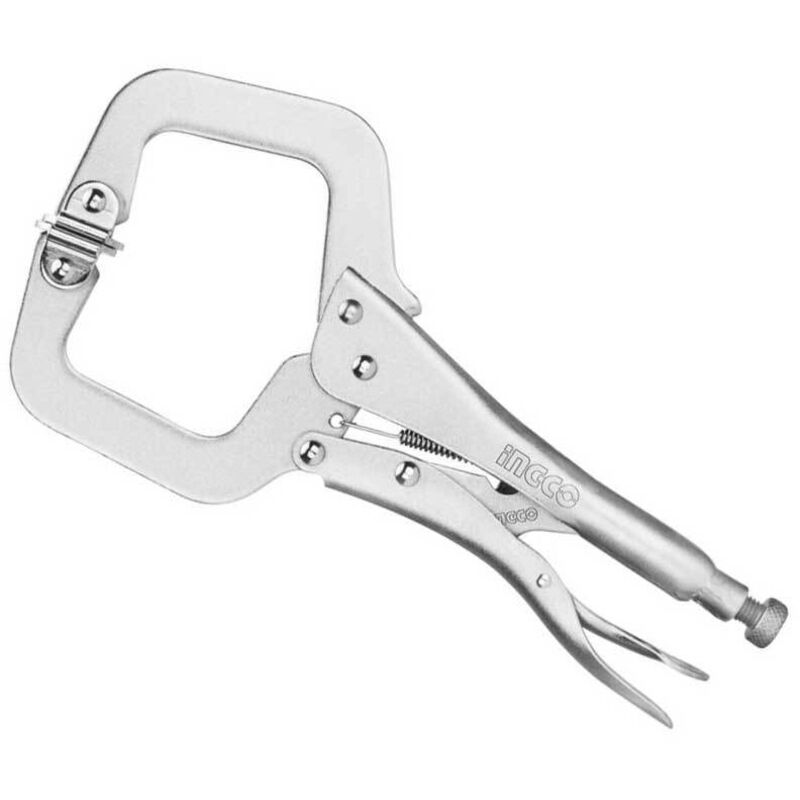 foto del prodotto pinza autobloccante a collo di cigno ingco hcclw0211
