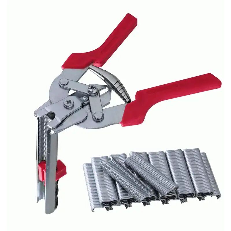 foto del prodotto pinza automatica per reti rete recinzioni in metallo ganci recinto 600 punti m