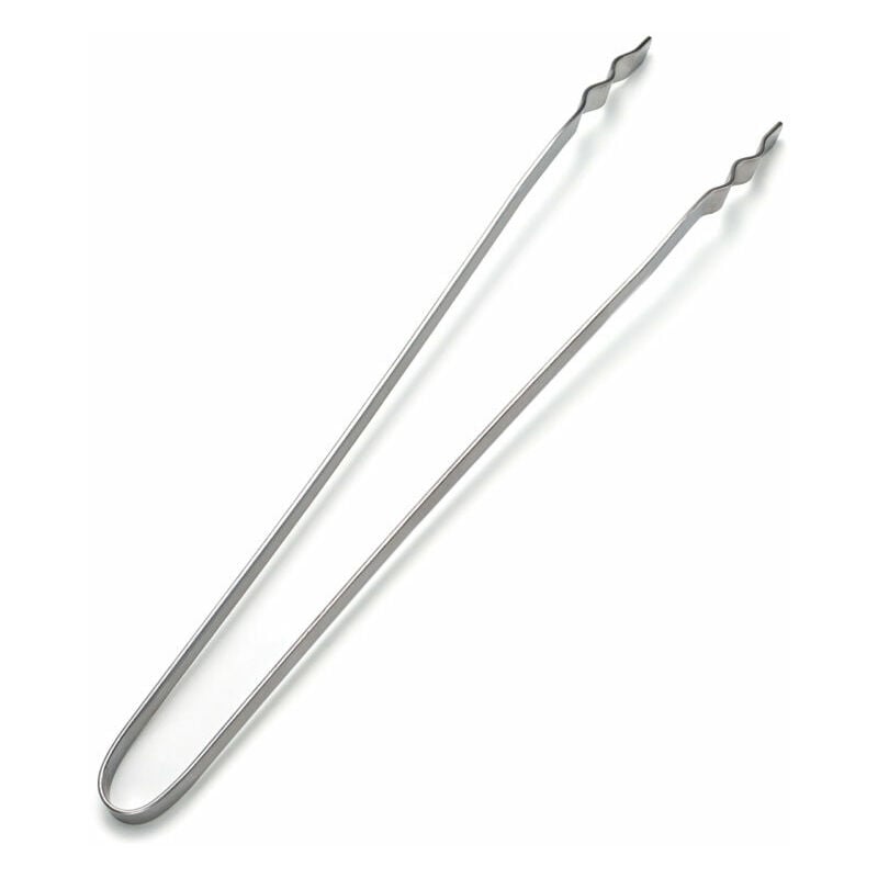 foto del prodotto pinza bbq in acciaio inox 38cm gmr accessori per barbecue cucina