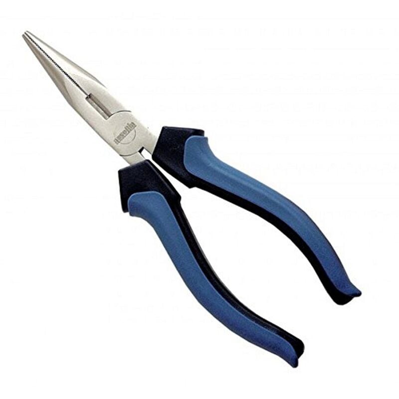 foto del prodotto pinza becchi mezzo tondi lunghi ausonia professionale cm 16