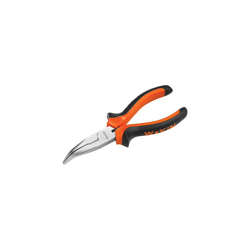 foto del prodotto pinza becchi mezzotondi piegati 1003 wokin mm 160 100306