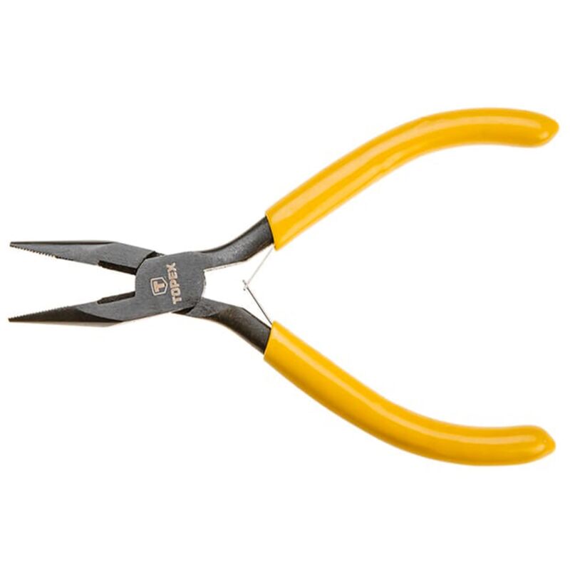 foto del prodotto pinza becco curvo di precisione mm 125 topex