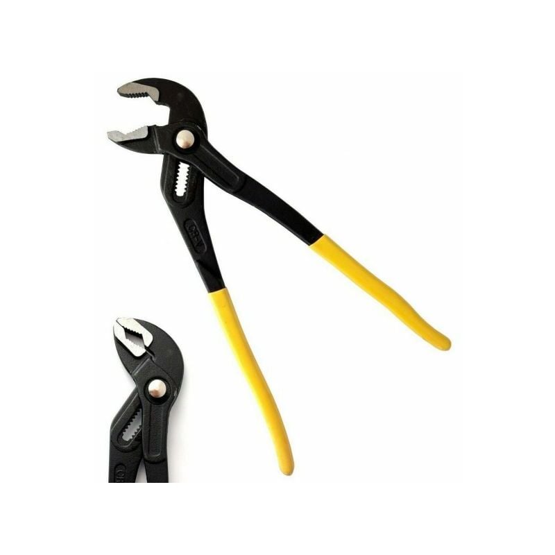 foto del prodotto pinza chiave a pappagallo regolabile 240mm cromo vanadio manico antiscivolo