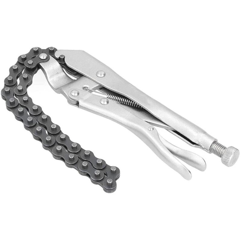 foto del prodotto pinza con catena autobloccante chiave inglese per tubi filtro olio