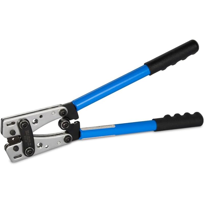 foto del prodotto pinza crimpatrice awg 10 0, 6 10 16 25 35 50mm , multifunzionale con impugnatura antiscivolo per elettricisti, utensili per crimpatura