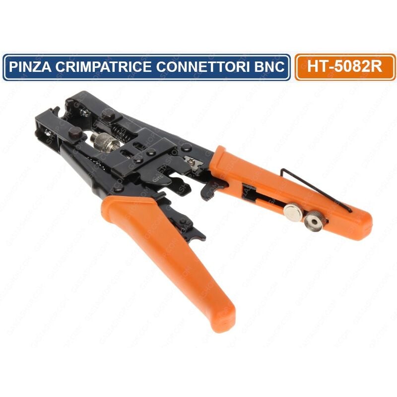 foto del prodotto pinza crimpatrice per connettori bnc a compressione