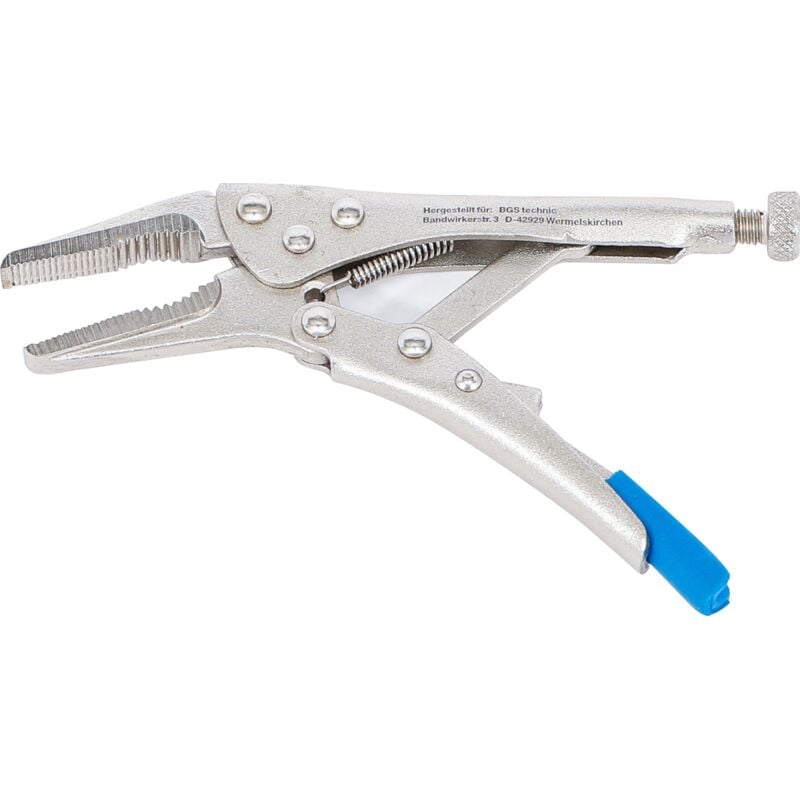 foto del prodotto pinza di bloccaggio becco lungo extra corta 125 mm
