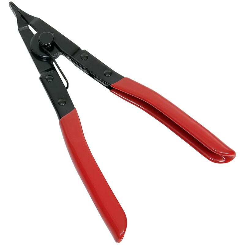 foto del prodotto pinza di montaggio per anelli con estremit piane pinza ad anello di sicurezza con punta dritta per sicurezza esterna, ad esempio soglia flangia 
