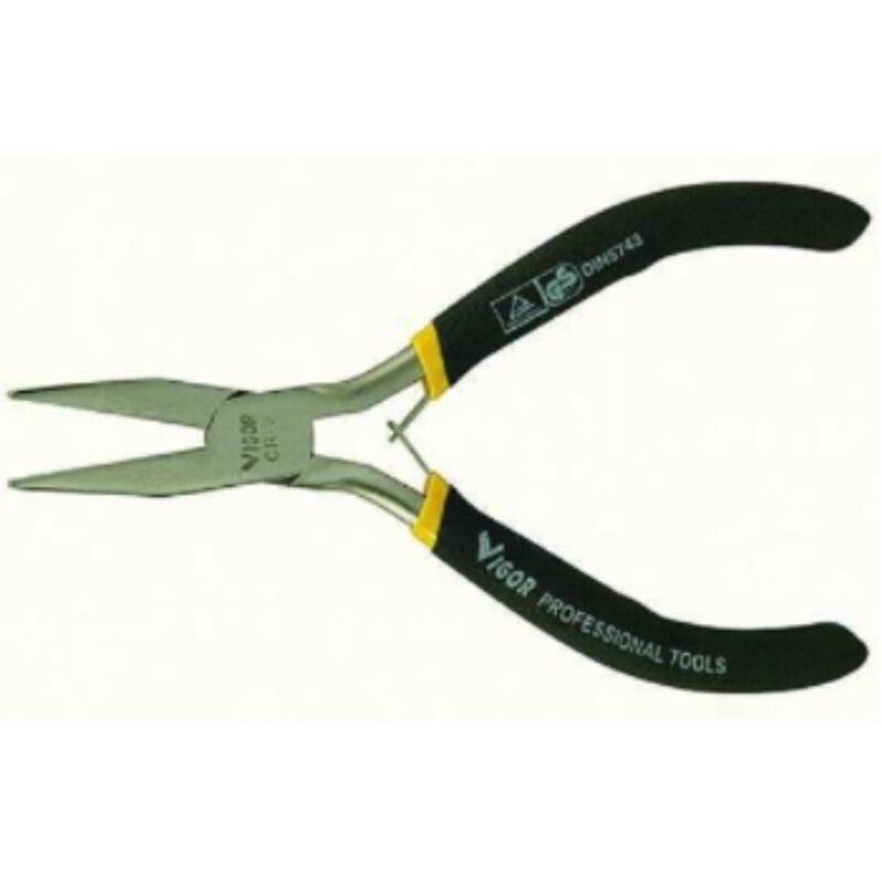 foto del prodotto pinza elettronic in acciaio cromo vanadio 20mm con becchi piatti vigor