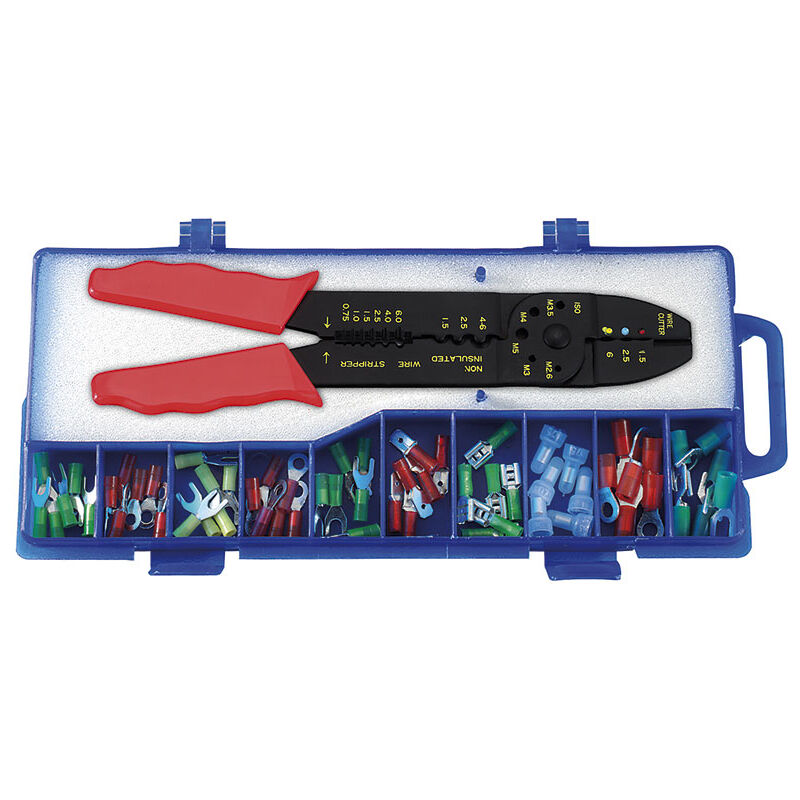 foto del prodotto pinza fastonatrice universale in kit fervi 0122