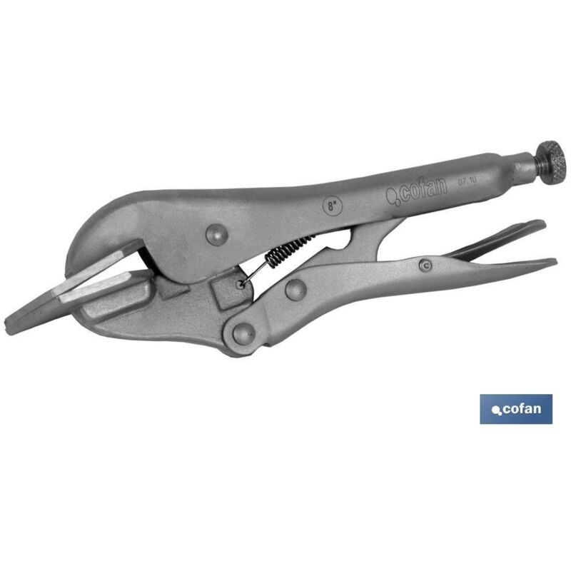 foto del prodotto pinza grip con lamiera a 8 ganasce