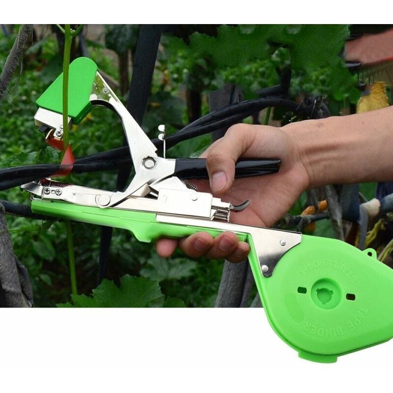 immagine 0 del prodotto pinza legatrice manuale semiautomatica a nastro per piante vigneti art. 07294