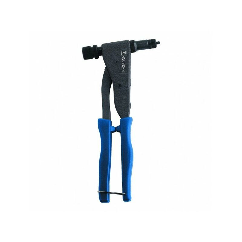 foto del prodotto pinza manuale blu per dadi per rivetti ciechi scell it per m 3 4 5 6 e 360nh