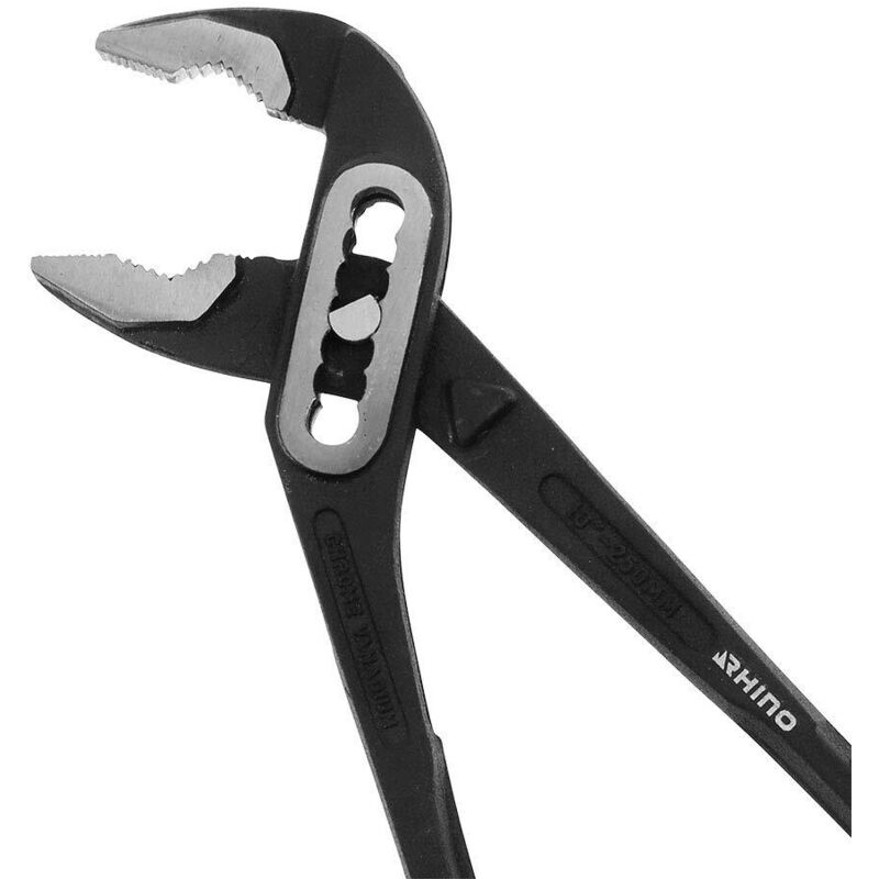 foto del prodotto pinza multipresa 250 mm interrata universale realizzata in acciaio cromo vanadio lunghezza 250 mm consente di serrare, afferrare o tenere