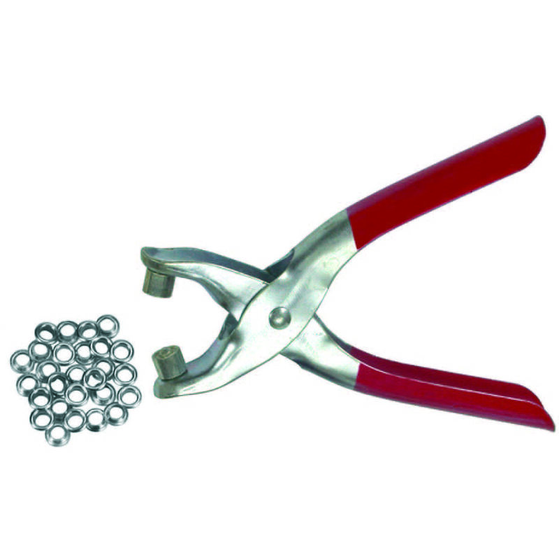 foto del prodotto pinza occhiellatrice con occhielli mm.150