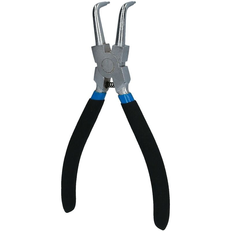 foto del prodotto pinza per anelli seeger per anelli di fissaggio interni, piegata, 175 mm