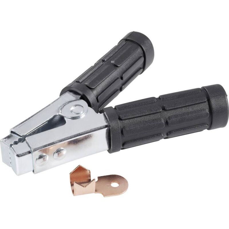 foto del prodotto pinza per batteria max. 800 a 30 v dc viti, rossa, 800a, contenuto 1 pz.