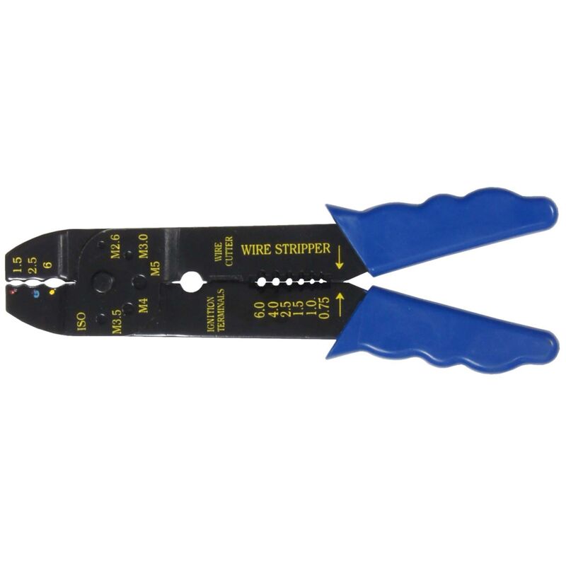 foto del prodotto pinza per capicorda isolata 210 mm.