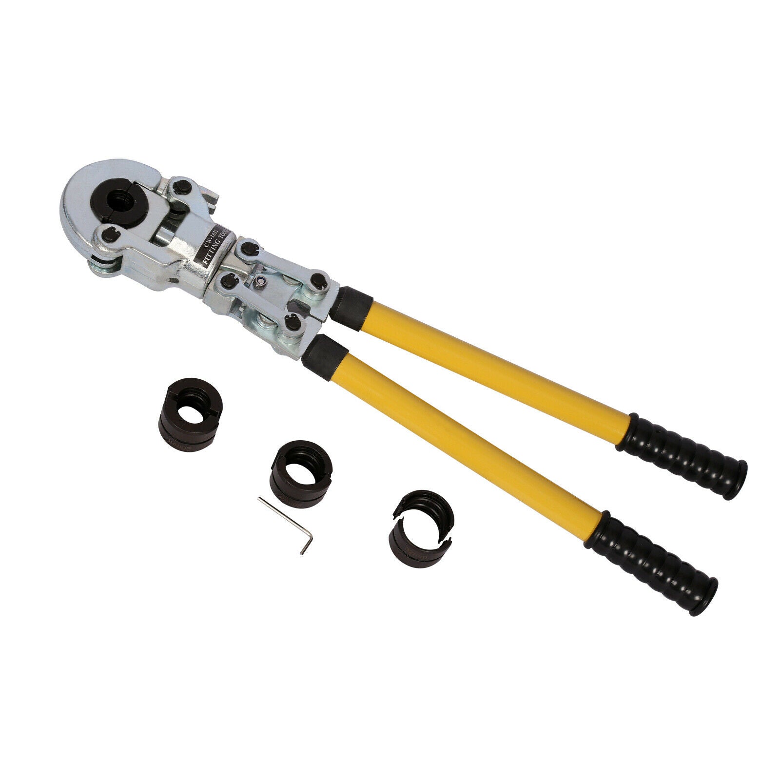 foto del prodotto pinza per crimpare professionale con profilo pex tubi in alluminio sp.16 32mm 16 0000646