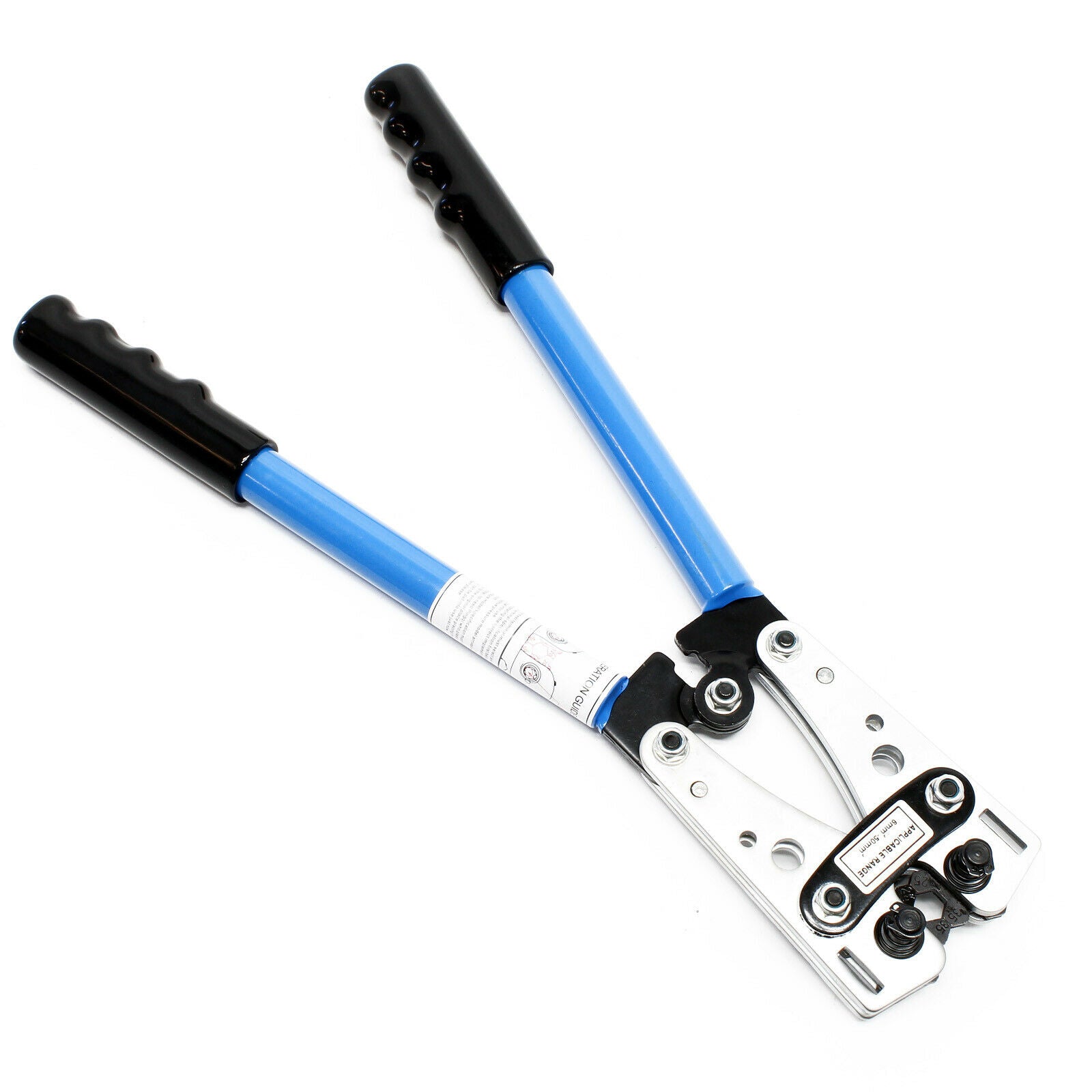 foto del prodotto pinza per crimpare utensile per crimpare 6-50 mm² capocorda impugnature antiscivolo 16_0000644