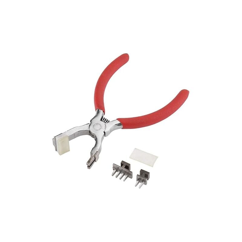 foto del prodotto pinza per cucire in pelle resistente e silenziosa da 4 mm strumento artigianale in pelle per cinture, portafogli, cinturini per orologi