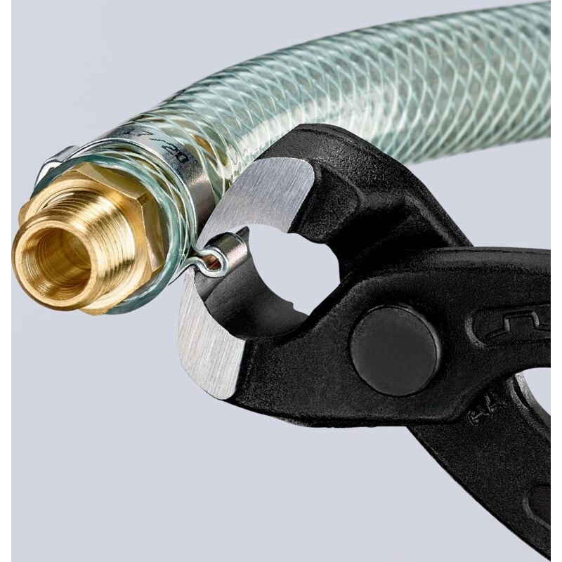 foto del prodotto pinza per fascette ad orecchio, 220 mm, 10 98 i220 sb, confezione self service blister knipex
