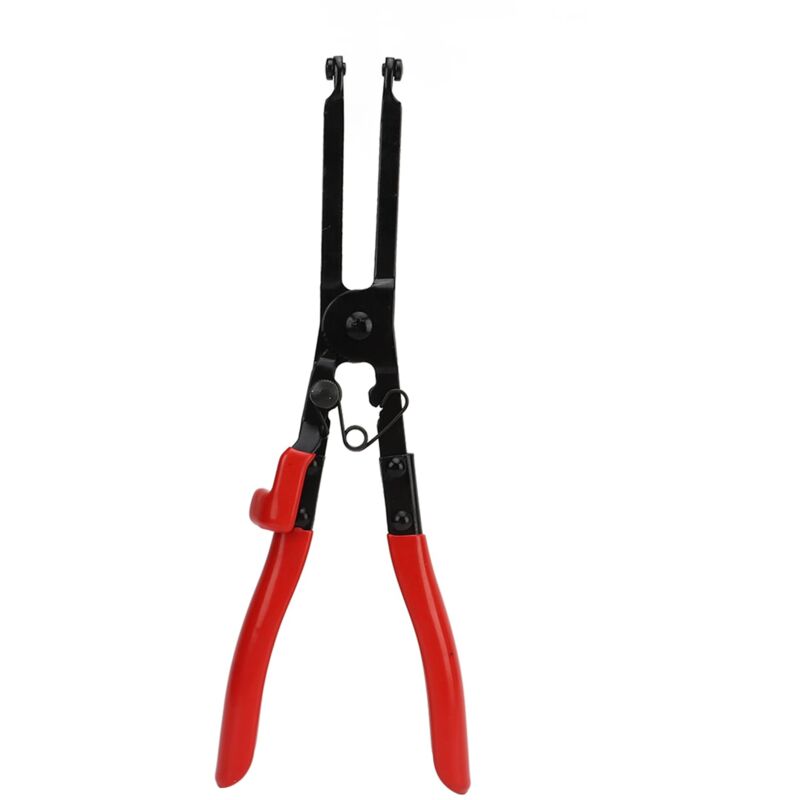 foto del prodotto pinza per fascette stringitubo, acciaio al carbonio, per impieghi gravosi, a ganascia lunga, strumento di rimozione fascette stringitubo, pinza