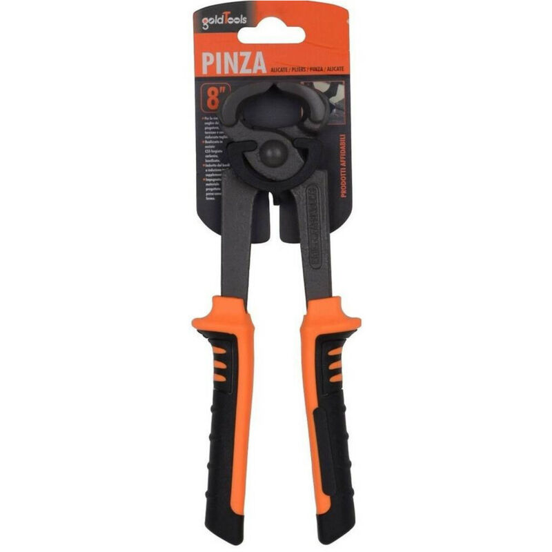 foto del prodotto pinza per ferraioli tenaglia cementisti 8' in acciaio cromo vanadio 21 cm - - trade shop traesio