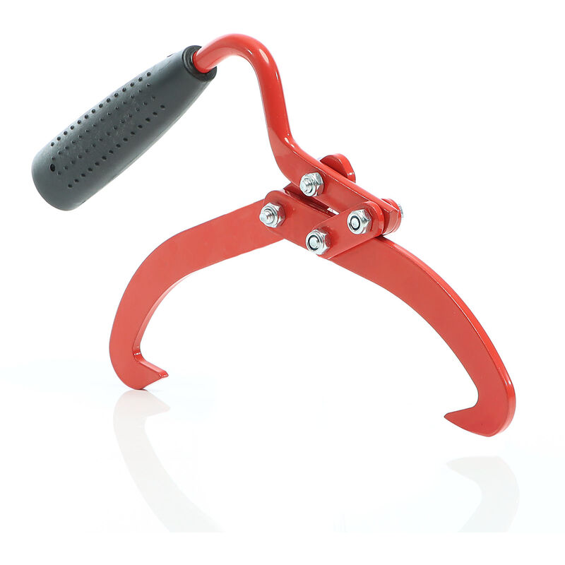 foto del prodotto pinza per legna max 75kg per la movimentazione di tronchi da 19cm, acciaio con manico in plastica xpotool
