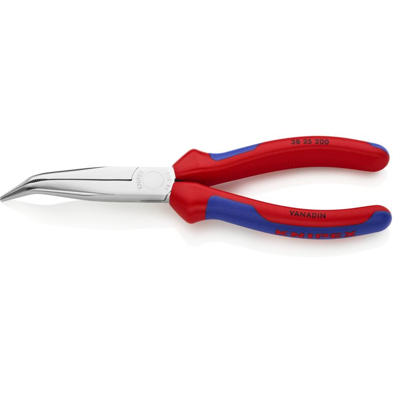 foto del prodotto pinza per meccanica cromata, rivestiti in materiale bicomponente 200 mm 38 25 200 knipex