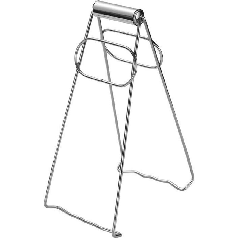 foto del prodotto pinza per piatti caldi in argento, pinza per ciotola calda in acciaio inossidabile, pinza da cucina, pinza antiscottatura, strumento di cottura per