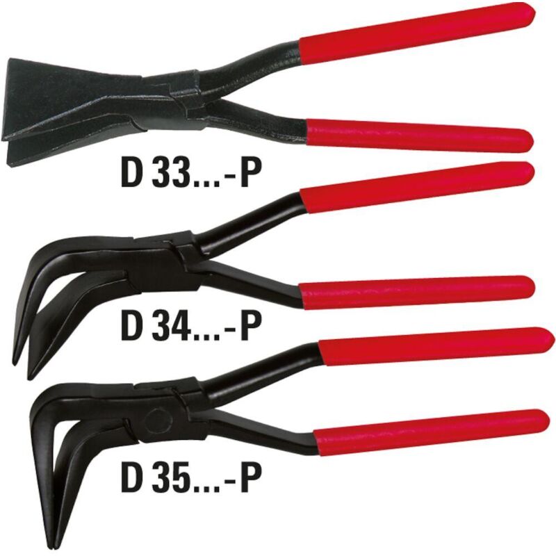 foto del prodotto pinza per piegare lamiere, impugnature rivestite in pvc